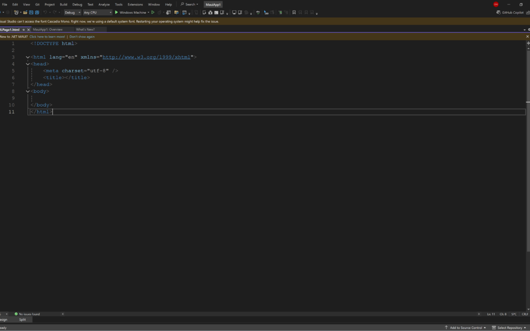 Visual Studio UX